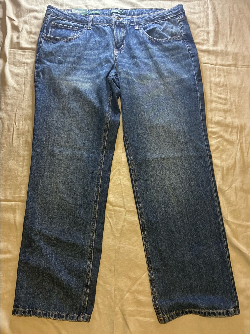 Women's Mid-Rise Straight Jeans
- Wild Fable Dark Wash Size 16